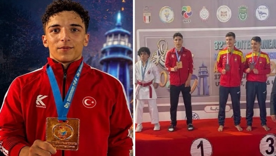 Rize’nin Gururu Hüseyin Kabil Akdeniz Şampiyonu oldu