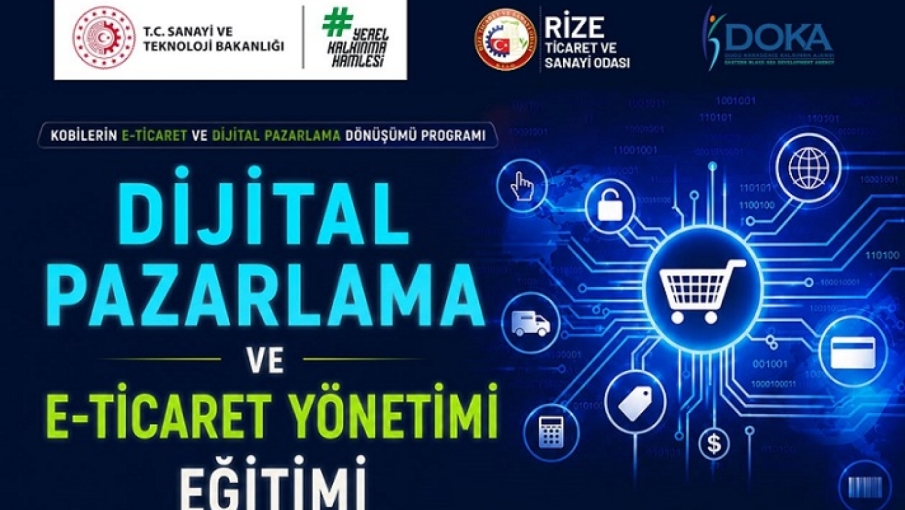 RTSO' dan KOBİ'lere Dijital Dönüşüm Desteği: Ücretsiz E-Ticaret ve Dijital Pazarlama Eğitimi