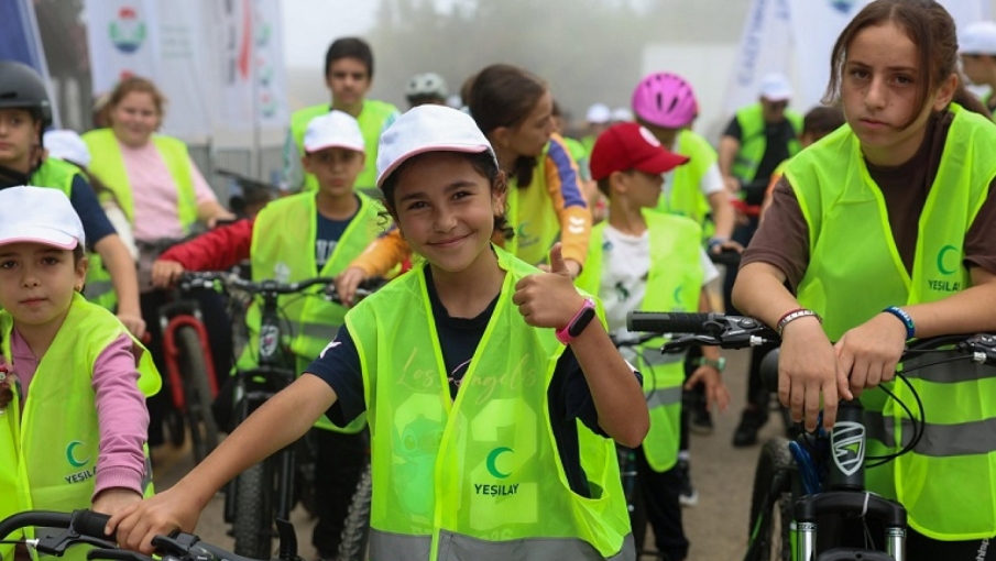 10. Yeşilay Rize Uluslararası Handüzü Bisiklet Festivali tamamlandı