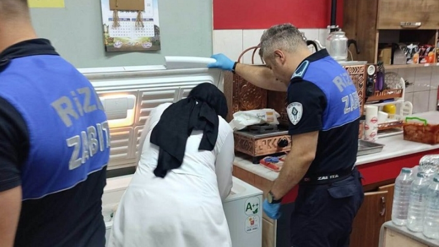 Rize’de Zabıta’dan Öğrenciler İçin Kantin Taraması