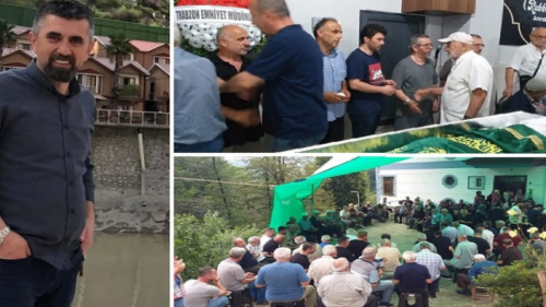 Rize’de Sevilen Esnaf Sabri Arıman Son Yolculuğuna Uğurlandı