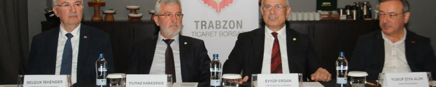 Trabzon Ticaret Borsası'nda Çay ve Fındığın Geleceği Masaya Yatırıldı