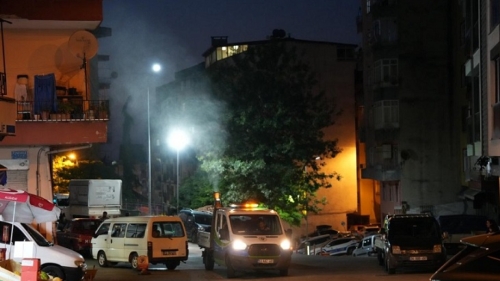 Rize'de Gece İlaçlaması Çalışmaları Aralıksız Sürüyor