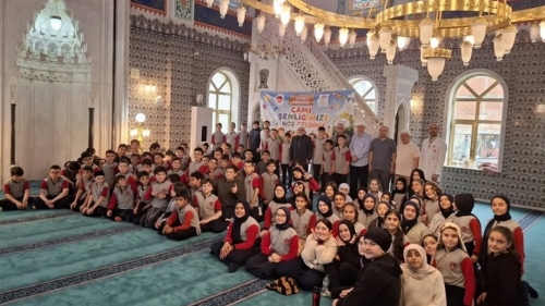 ÇEDES Projesi Kapsamında Öğrenciler Çarşıbaşı Camii’nde Buluştu