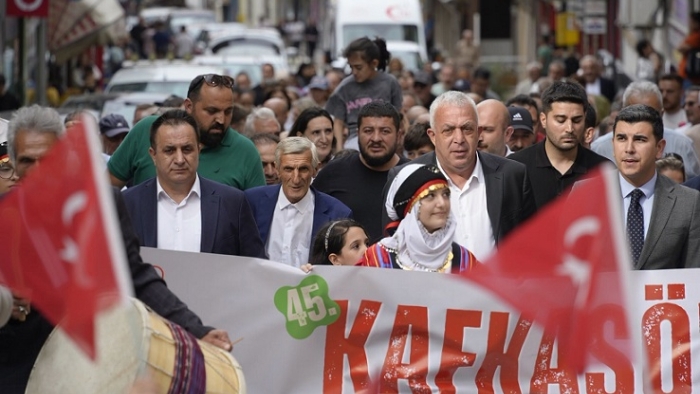 45. KAFKASÖR KÜLTÜR, TURİZM VE SANAT FESTİVALİ COŞKUYLA BAŞLADI