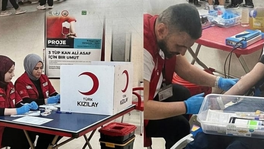 “3 Tüp Kan Ali Asaf İçin Bir Umut” Projesi Büyük Destek Gördü