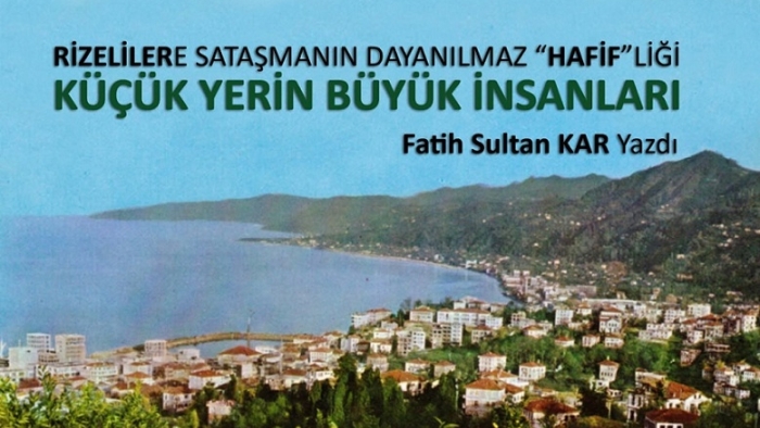 Rizeli Saksı Değildir Rizelilere Sataşmanın Dayanılmaz “Hafif”Liği