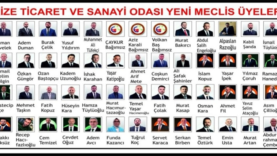 RTSO seçimlerinde koalisyon tablosu: 52 meclis üyesi belli oldu